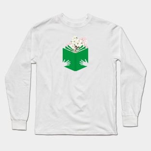 Flower Book Long Sleeve T-Shirt